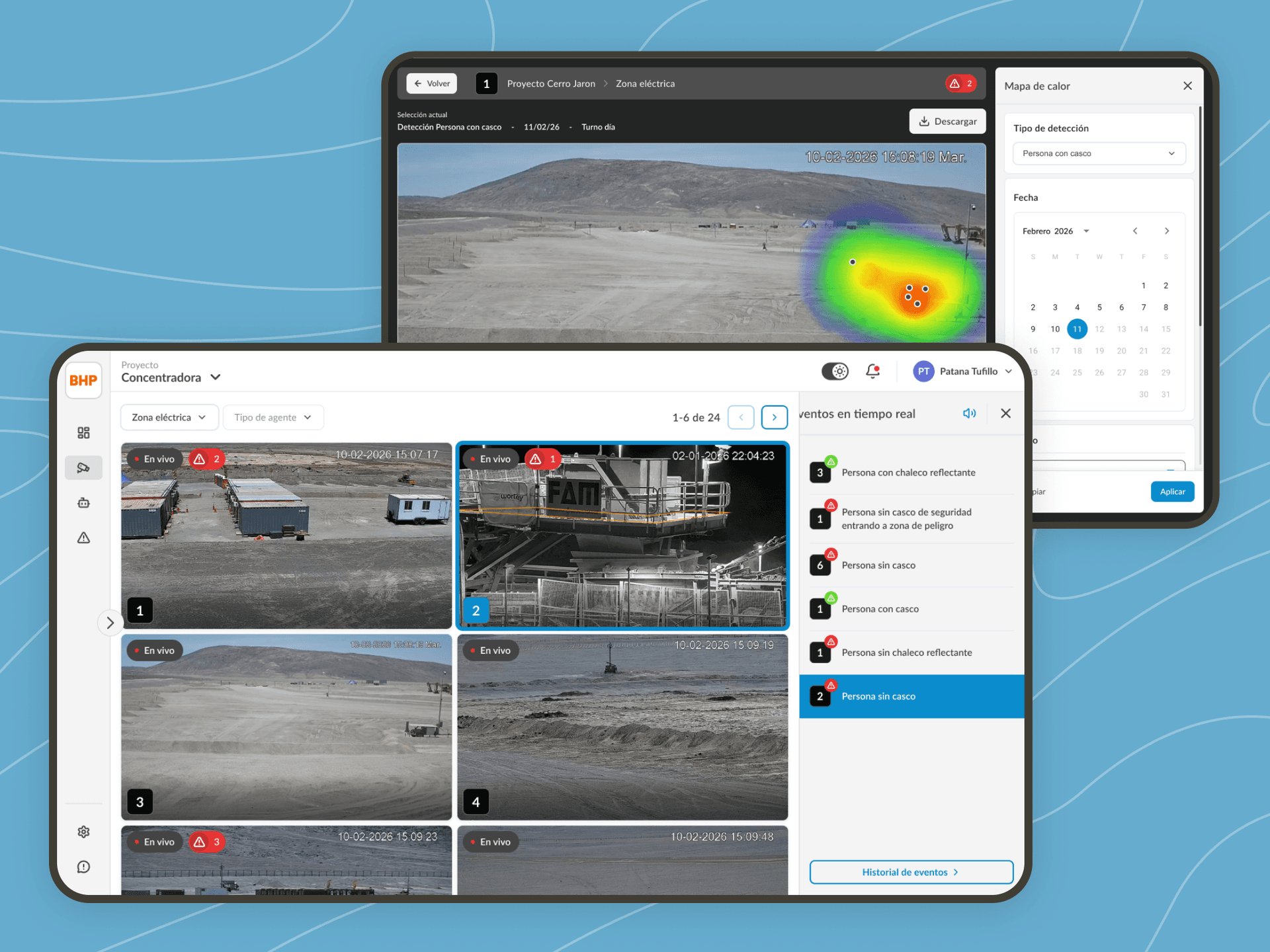Imagen del proyecto Gestión cámaras detección de eventos